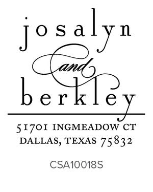 Custom Address Stamp 10018S