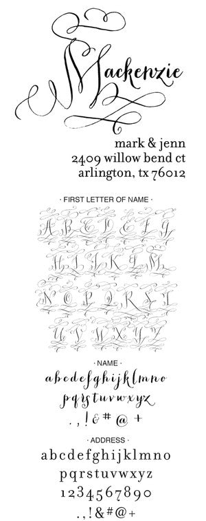 Custom Address Stamp 10019S