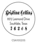 Custom Address Stamp 10020S