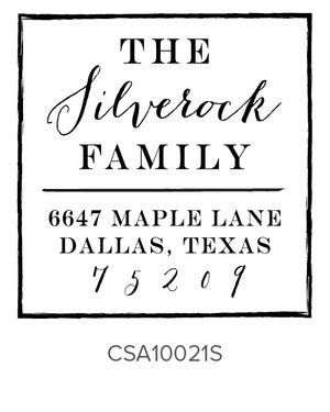 Self-Inking Personalized Topiary Design Address Stamp - CS3247 - Three  Designing Women