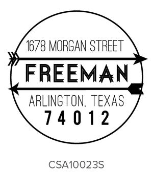 Custom Address Stamp 10023S
