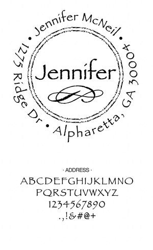Custom Address Stamp CS3202