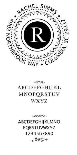 Custom Address Stamp CS3204