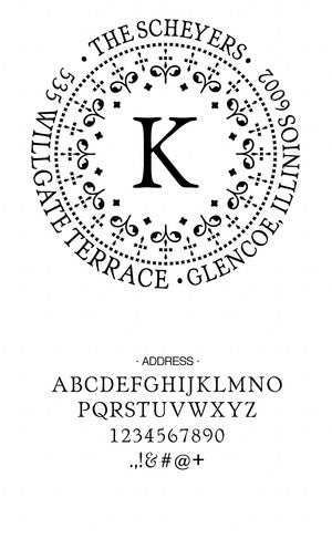 Custom Address Stamp CS3207