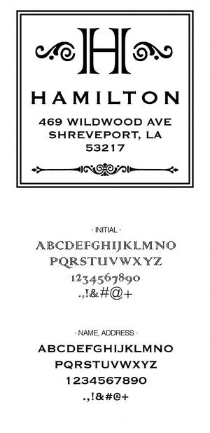 Custom Address Stamp CS3220