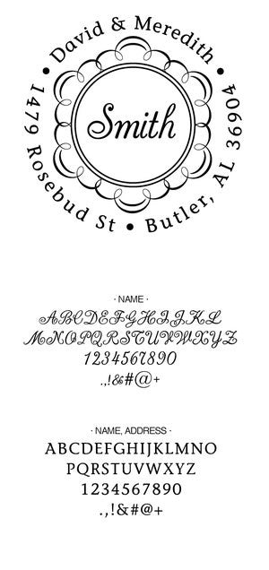 Custom Address Stamp CS3234