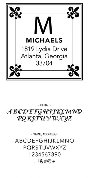 Custom Address Stamp CS3236