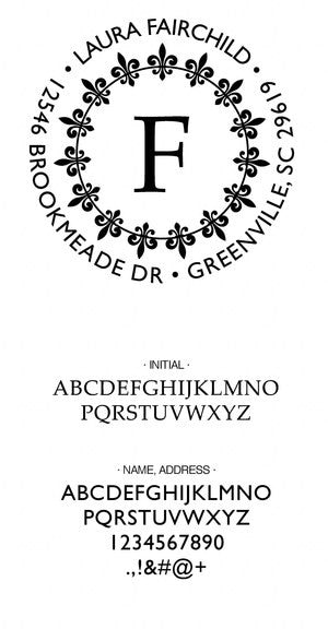 Custom Address Stamp CS3237