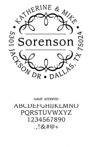 Custom Address Stamp CS3238
