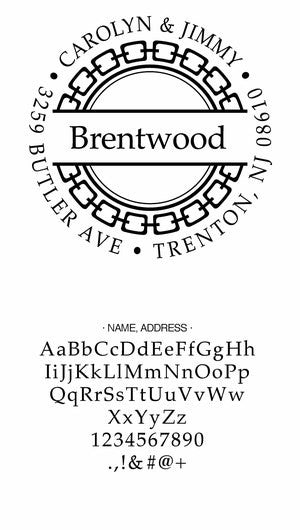 Custom Address Stamp CS3245