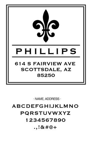 Custom Address Stamp CS3249