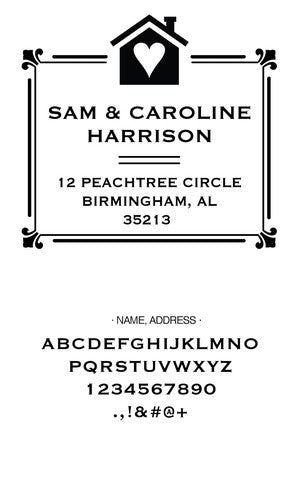 Custom Address Stamp CS3250