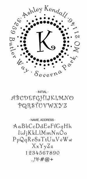Custom Address Stamp CS3251