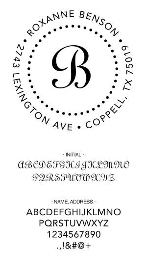 Custom Address Stamp CS3252