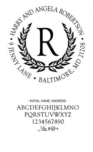 Custom Address Stamp CS3256