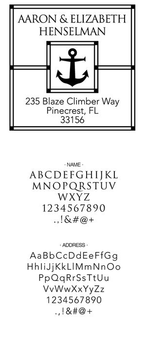 Custom Address Stamp CS3262