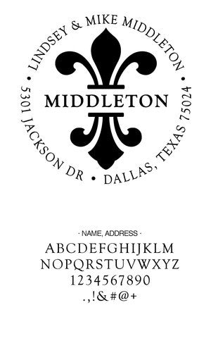 Custom Address Stamp CS3290