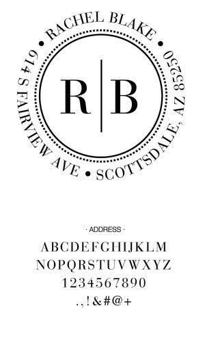 Custom Address Stamp CS3601
