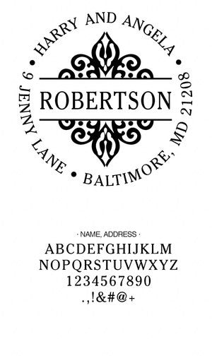 Custom Address Stamp CS3609