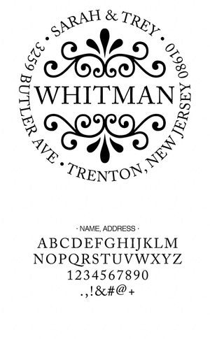 Custom Address Stamp CS3611