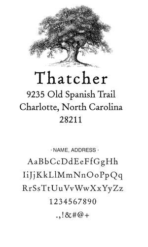 Custom Address Stamp CS3650
