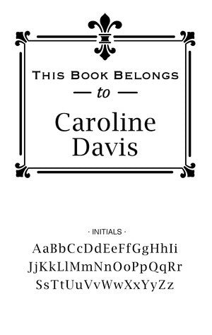 Custom Book Lovers Stamp CS3232