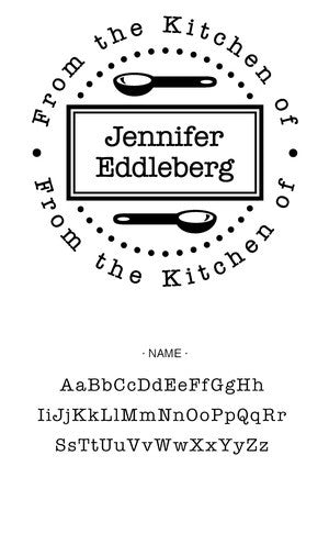 Custom Kitchen + Craft Stamp CS3275