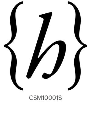 Custom Monogram Stamp CSM10001S