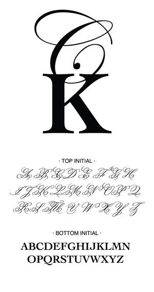 Custom Monogram Stamp CSM10003S