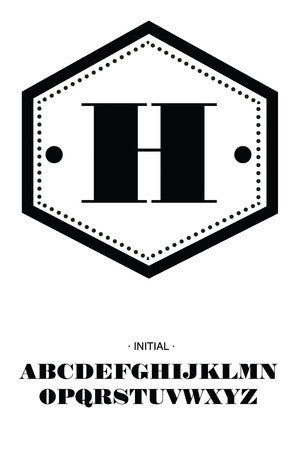 Custom Monogram Stamp CSM10004S