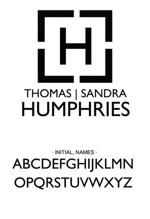 Custom Monogram Stamp CSM10006S
