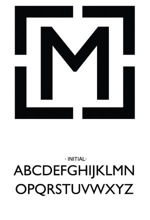 Custom Monogram Stamp CSM10007S