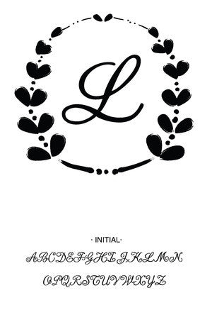 Custom Monogram Stamp CSM10009S