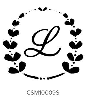Custom Monogram Stamp CSM10009S