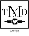 Custom Monogram Stamp CSM10011S