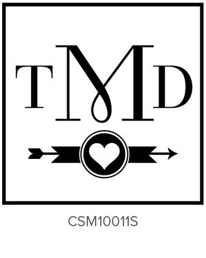 Custom Monogram Stamp CSM10011S