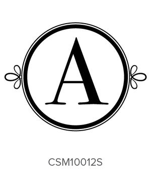 Custom Monogram Stamp CSM10012S