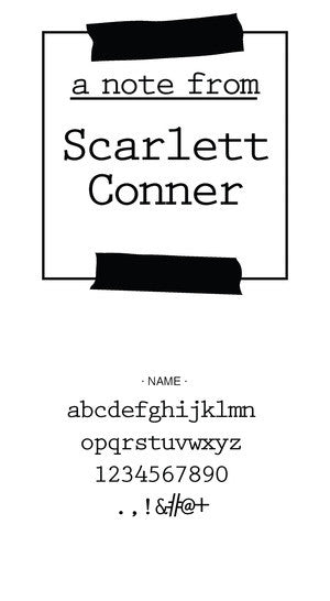 Custom Social Stamp CSS10005