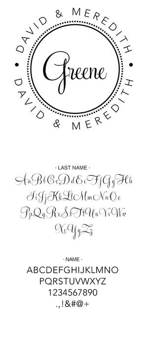 Custom Social Stamp CS3607