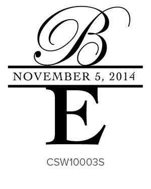 Custom Wedding Stamp CSW10003