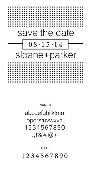 Custom Wedding Stamp CSW10005