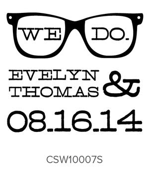 Custom Wedding Stamp CSW10007