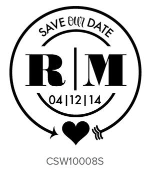Custom Wedding Stamp CSW10008