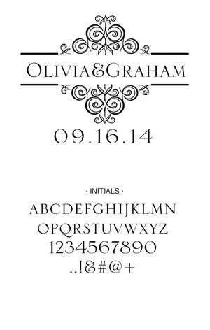 Custom Wedding Stamp CSW10010