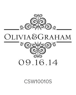 Custom Wedding Stamp CSW10010