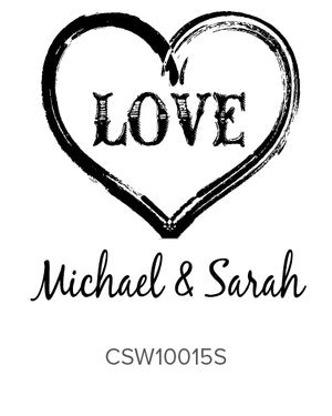 Custom Wedding Stamp CSW10015