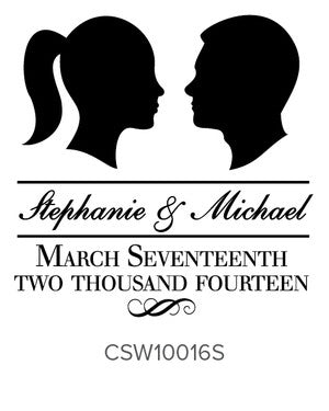 Custom Wedding Stamp CSW10016