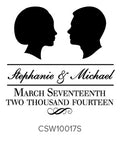 Custom Wedding Stamp CSW10017
