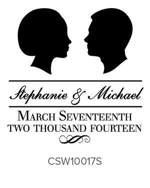 Custom Wedding Stamp CSW10017