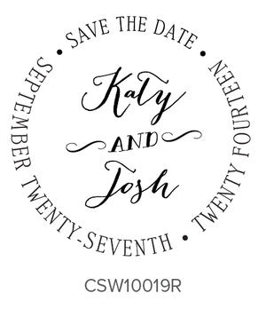 Custom Wedding Stamp CSW10019
